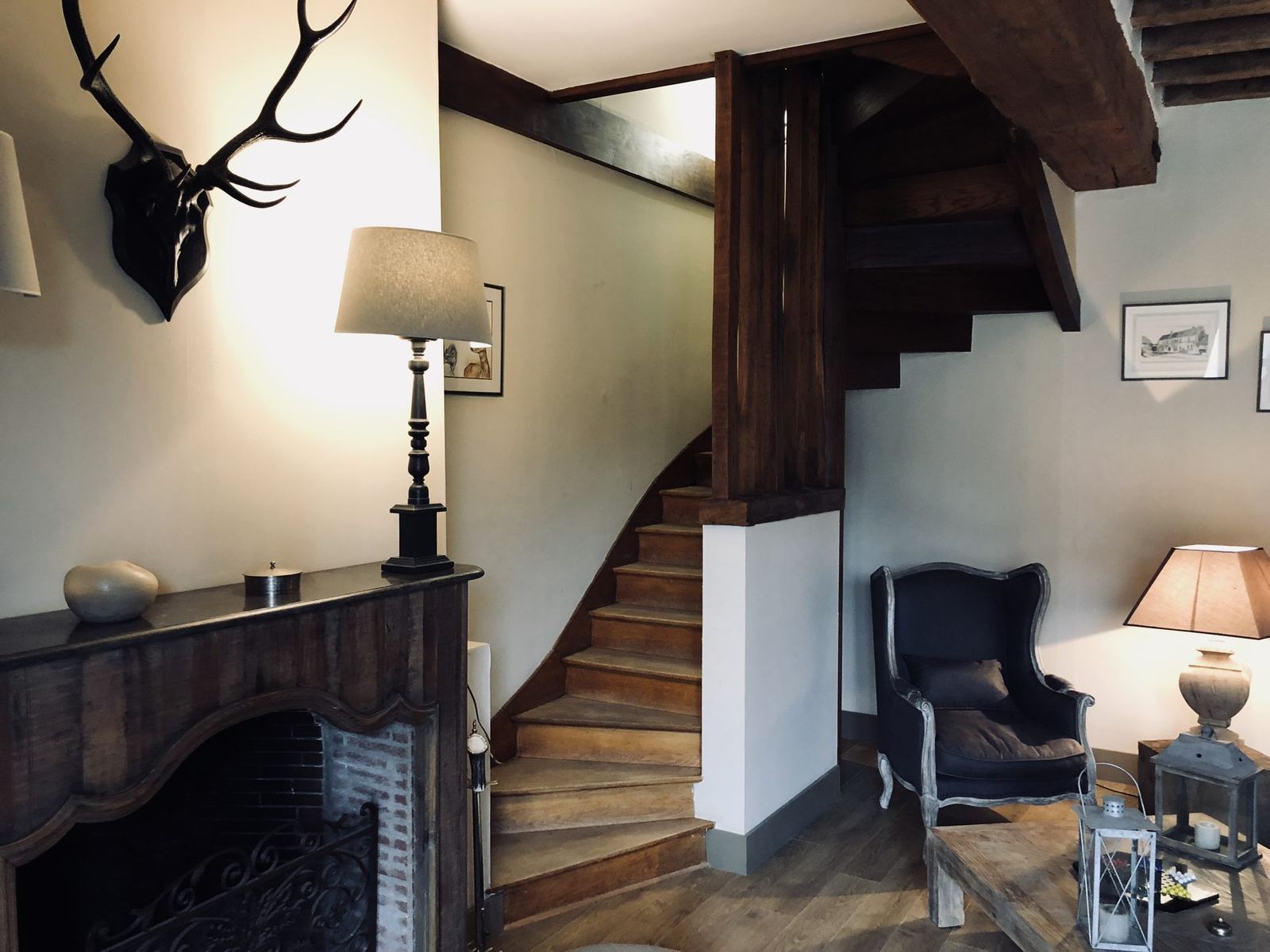 L’entrée et l’escalier