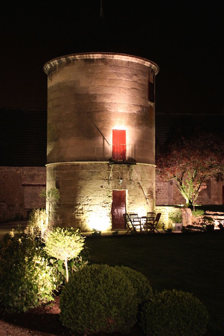 Le pigeonnier illuminé