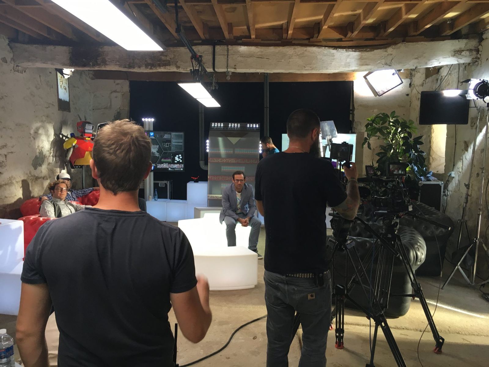 Tournage sur le domaine